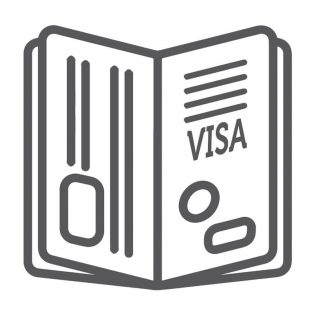 travel visa icon